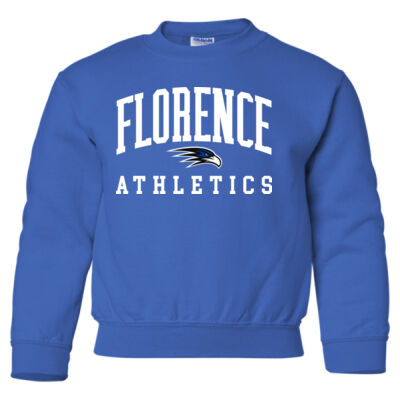 Florence Athletics - Heavy Blend Youth Crewneck Sweatshirt Thumbnail