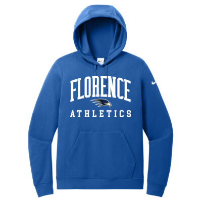 Florence Athletics - Women's Club Fleece Sleeve Swoosh Pullover Hoodie Thumbnail
