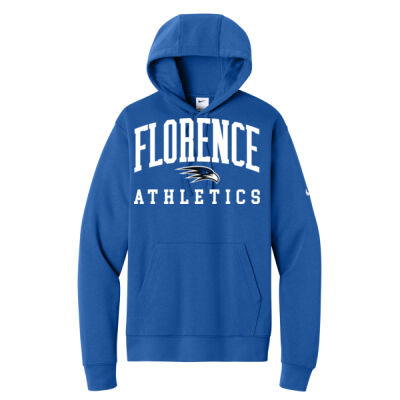 Florence Athletics - Club Fleece Sleeve Swoosh Pullover Hoodie Thumbnail