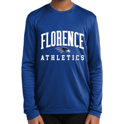 Florence Athletics - Youth Long Sleeve PosiCharge ® Competitor Tee Thumbnail