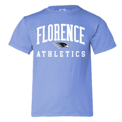 Florence Athletics - Youth Garment Dyed Ringspun T-Shirt Thumbnail