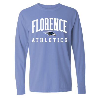 Florence Athletics - Garment Dyed Heavyweight Ringspun Long Sleeve T-Shirt Thumbnail