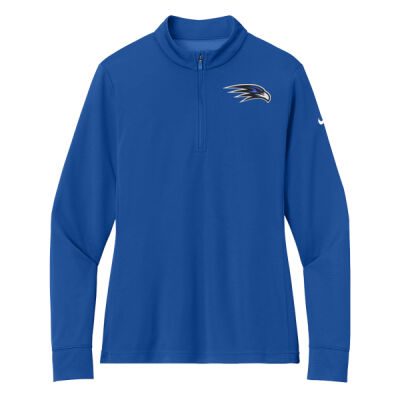 EMB FALCON LOGO - Women's Essential 1/2 Zip Cover Up Thumbnail