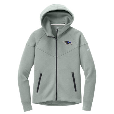 EMB FALCON LOGO - Women's Tech Fleece Full Zip Hoodie Thumbnail