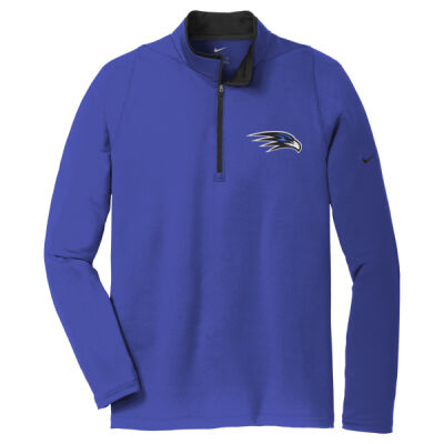 EMB FALCON LOGO - Dri FIT Stretch 1/2 Zip Cover Up Thumbnail