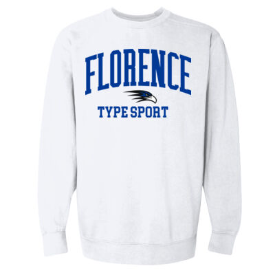 Custom Sports - Garment Dyed Ringspun Crewneck Sweatshirt Thumbnail