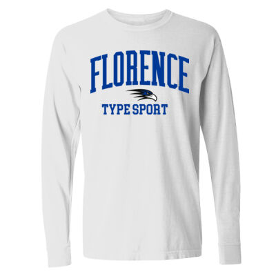 Custom Sports - Garment Dyed Heavyweight Ringspun Long Sleeve T-Shirt Thumbnail