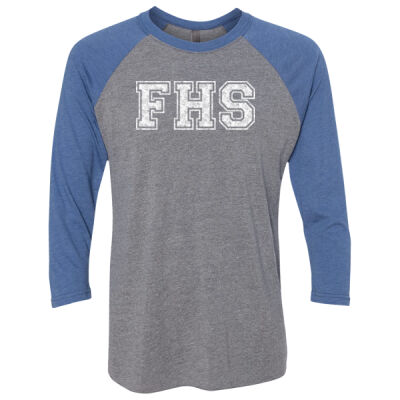 FHS - Unisex Triblend Three-Quarter Sleeve Raglan Thumbnail