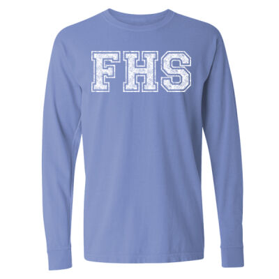 FHS - Garment Dyed Heavyweight Ringspun Long Sleeve T-Shirt Thumbnail