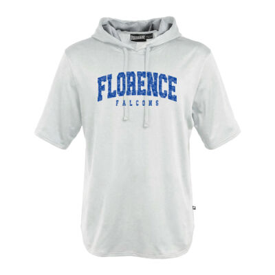 Distressed Florence - Pennant Youth Short Sleeve Warmup Hoodie Thumbnail
