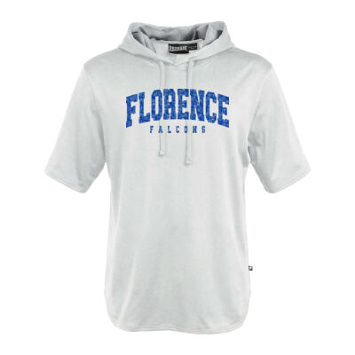 Distressed Florence - Pennant Short Sleeve Warmup Hoodie Thumbnail