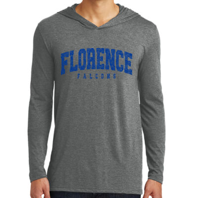 Distressed Florence - Perfect Tri ® Long Sleeve Hoodie Thumbnail