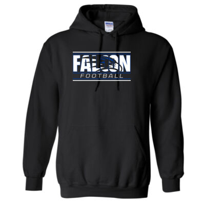 Falcon Football - Heavy Blend Hooded Sweatshirt Thumbnail