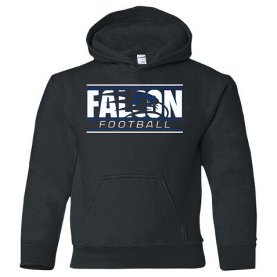 Falcon Football - Heavy Blend Youth Hooded Sweatshirt Thumbnail