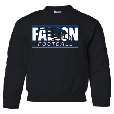 Falcon Football - Heavy Blend Youth Crewneck Sweatshirt Thumbnail