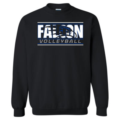Falcon Volleyball - Heavy Blend Crewneck Sweatshirt Thumbnail